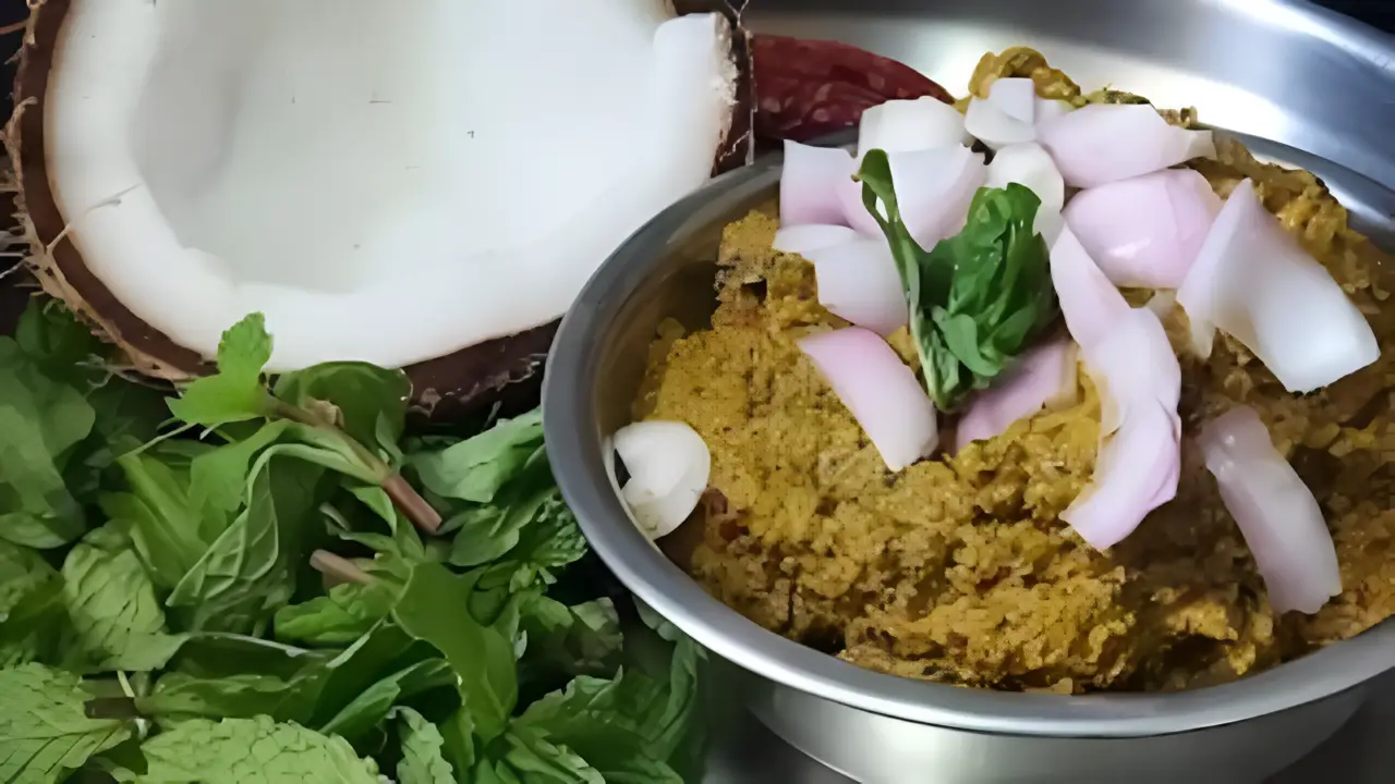 You are currently viewing Preparing Pudina Chutney with Coconut: A Simple Recipe