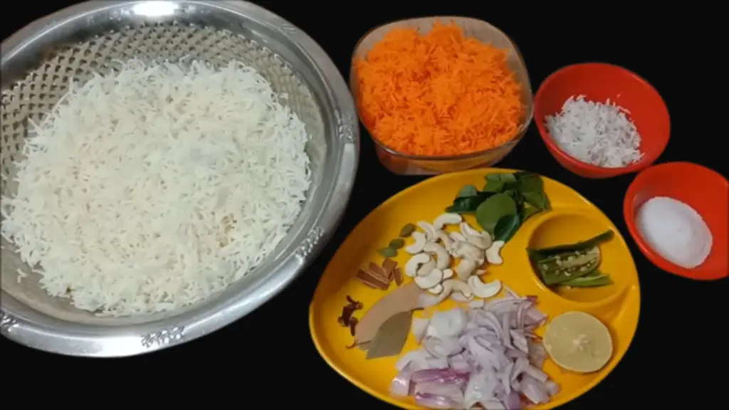 carrot rice recipe