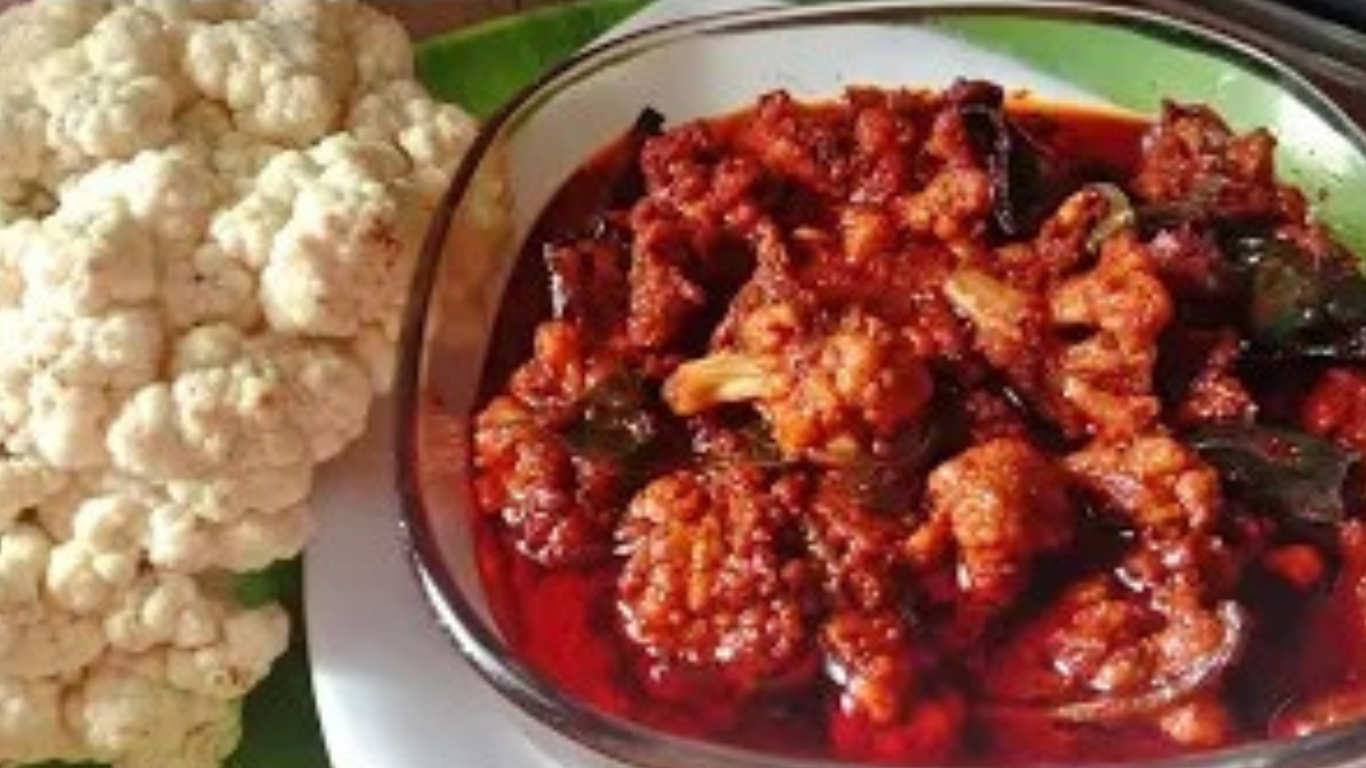 You are currently viewing Pickled Cauliflower Recipe: A Tasty and Special Cauliflower Nilavu Pachadi