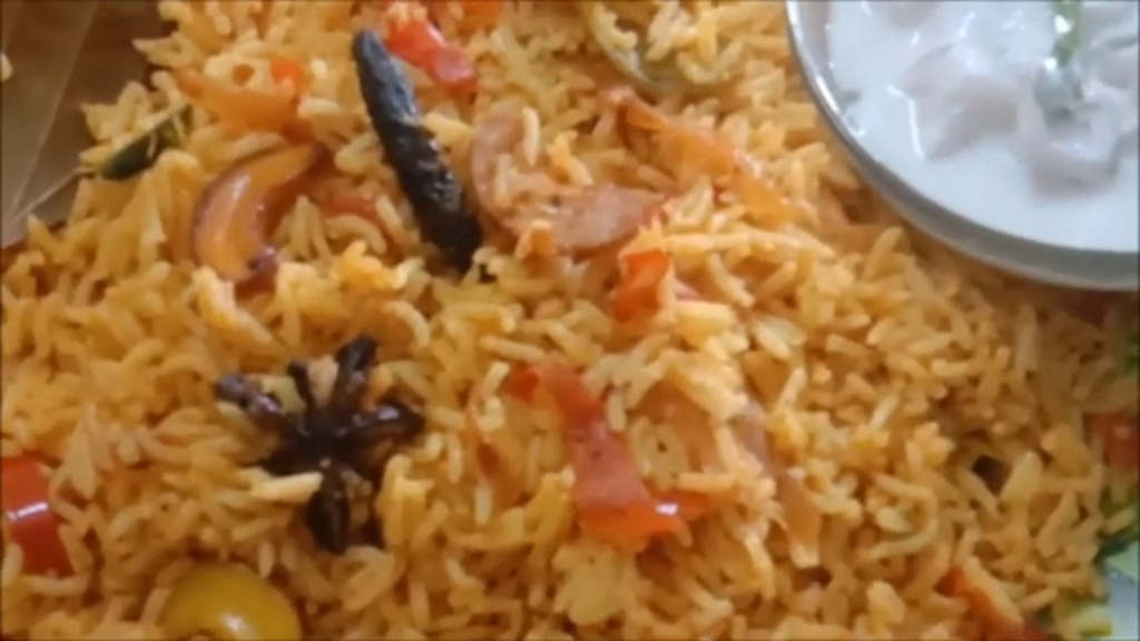 Tomato rice recipe