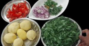 Read more about the article Aloo Methi Curry Recipe – Potato Fenugreek Leaves Fry