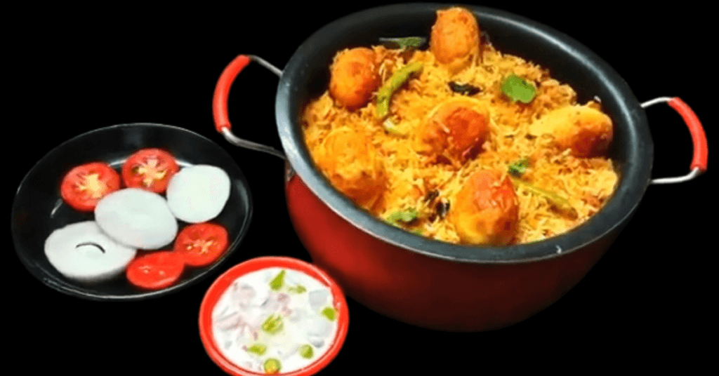 Egg Dum Biryani
