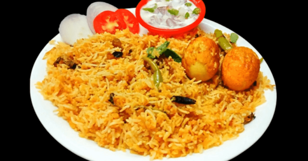 Egg Dum Biryani