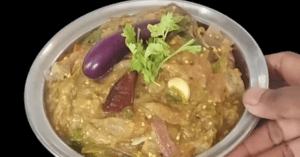 Read more about the article Brinjal Curry Andhra Style (Vankaya Bajji Curry)