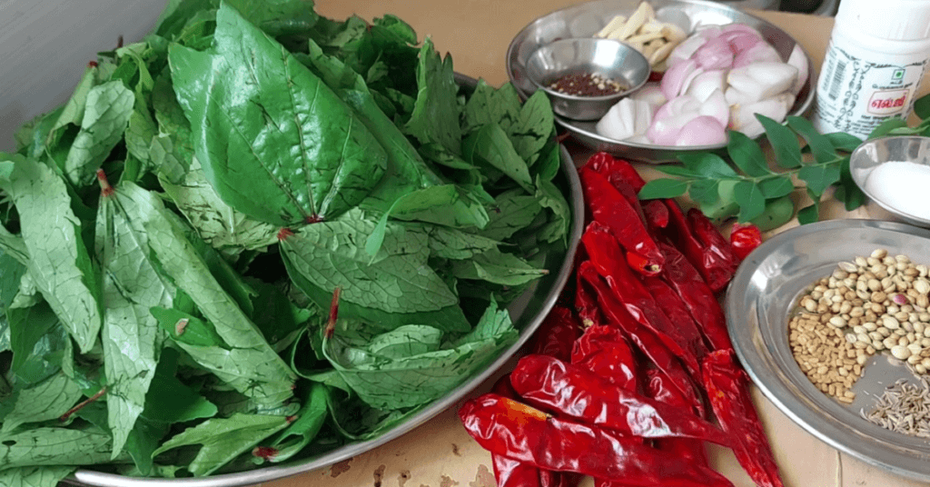red sorrel leaves chutney