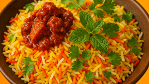 Read more about the article Avakaya Biryani: A Tangy, Spicy Twist on Classic Biryani