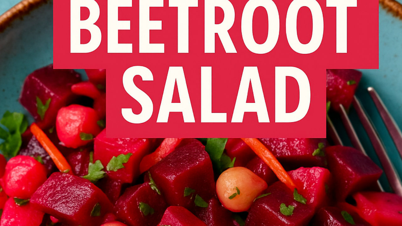 Read more about the article The Ultimate Beetroot Salad Recipe: Fresh, Colorful & Nutritious