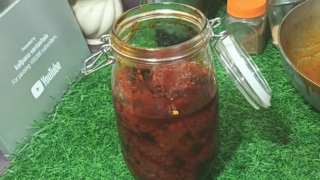 Instant Tomato Chutney