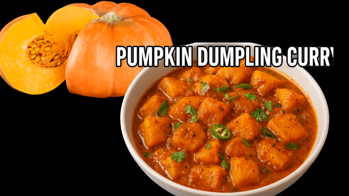 Read more about the article Dumpling with Pumpkin Curry